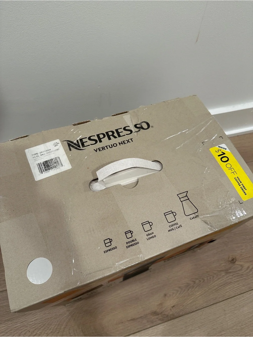 Nespresso Vertuo Next Coffee Maker - white